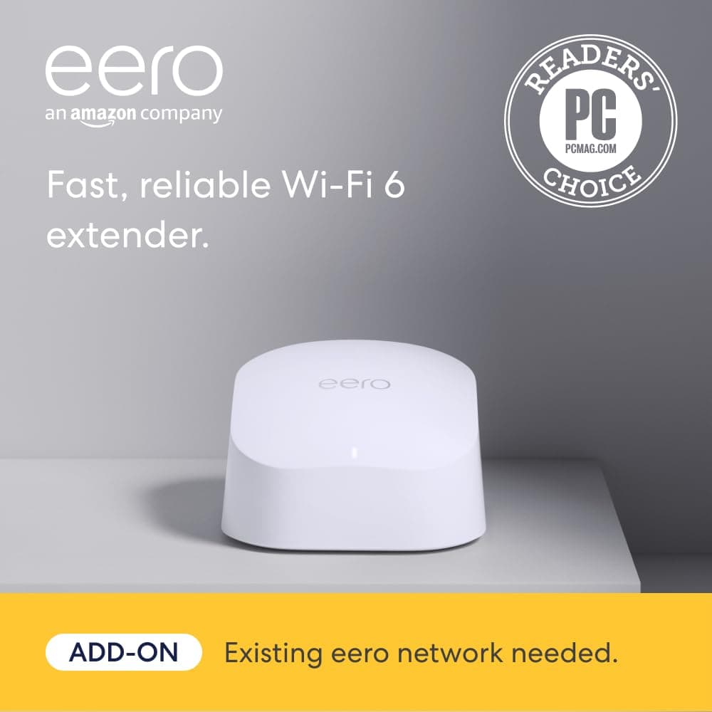 Amazon eero 6 메쉬 와이파이 추가 익스텐더
