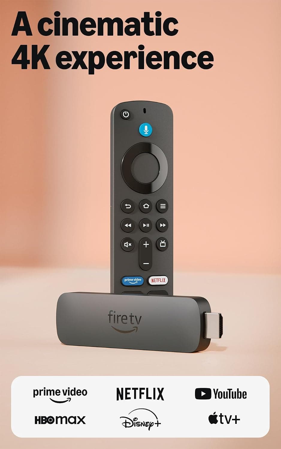 Amazon Fire TV Stick 4K Plus (최신 모델)
